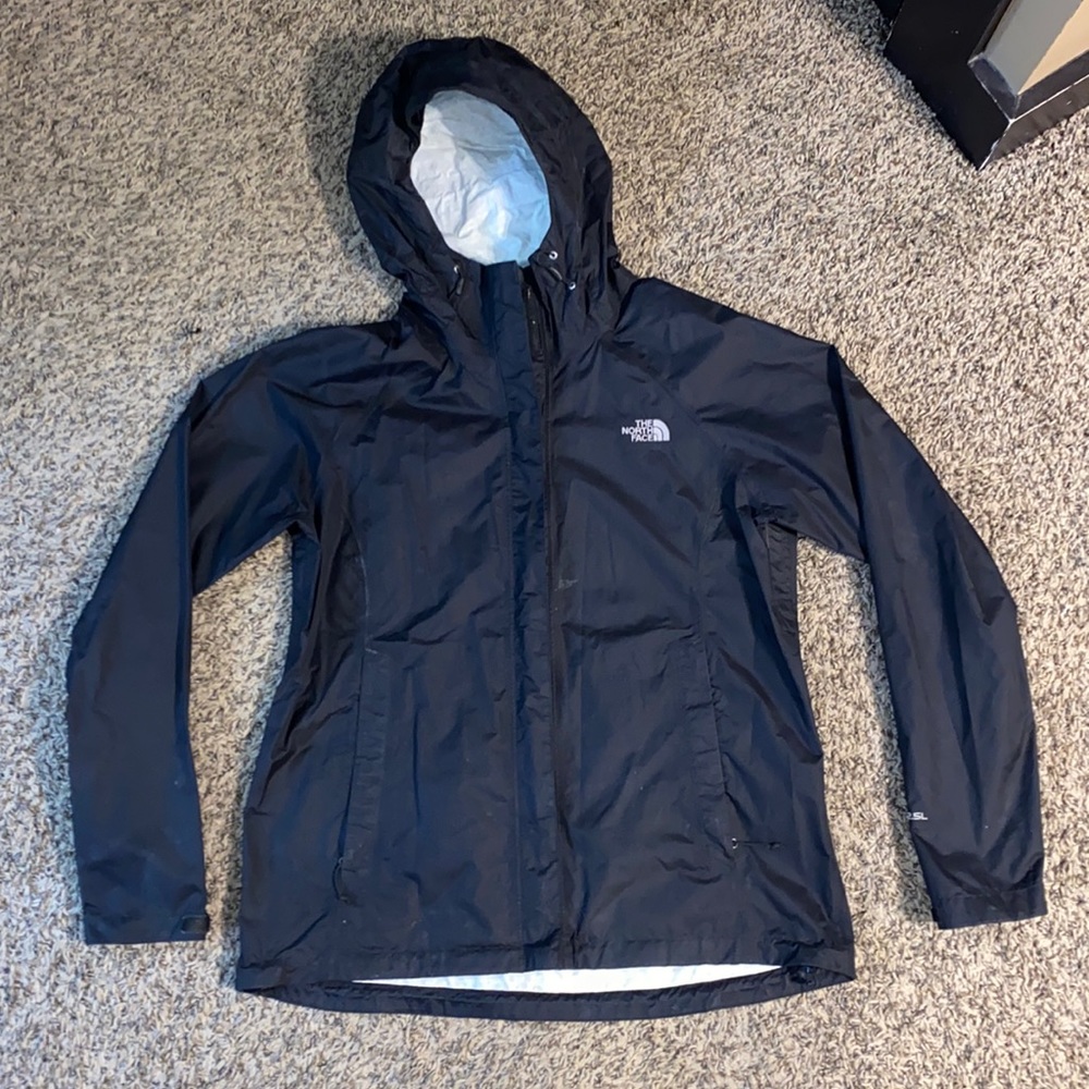 The North Face HyVent 2.5L Black Rain Jacket
